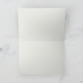 ノートカード：ポピーの花 ノートカード (内部)