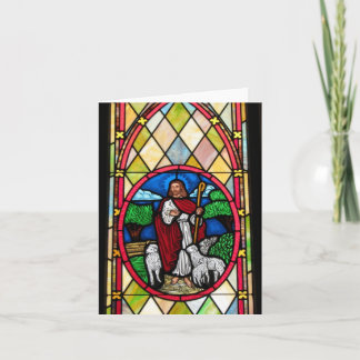 ノートカード：ロントン・メソジスト教会の窓 カード