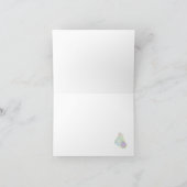 ノートカード：ワイルドフラワー ノートカード (内部)