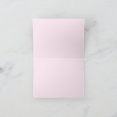 ノートカード：ワイルドフラワー ノートカード (内部)