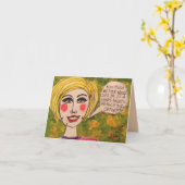 ノートカード – 人生はどれくらい良もしいか。 (黄色い花)