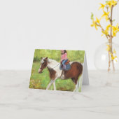 ノートカード「信頼」 カード (黄色い花)