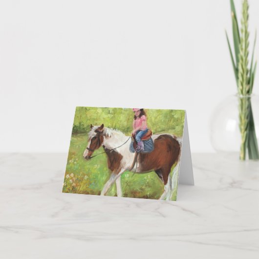 ノートカード「信頼」 カード (正面)