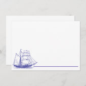 ノートカード – 出荷 (正面/裏面)