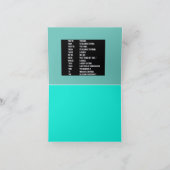 ノートカード、文法 カード (内部)