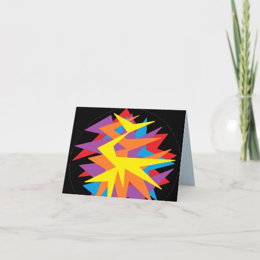 ノートカード：混乱 ノートカード (正面)