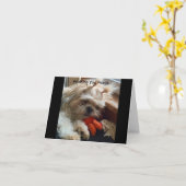 ノートカード/ Amazing Grace & Glory Bea カード (黄色い花)