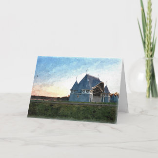 ノートカード： Lake Harriet, "Bandshell at Dusk"_カード カード