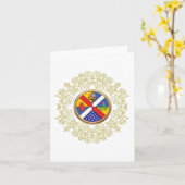 ノートカードV カード (黄色い花)