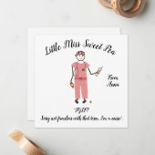 ノートカー恋しく思ド小豆 – ナース ノートカード (正面/裏面インサイチュ)