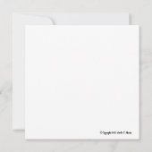 ノートカー恋しく思ド小豆 – ナース ノートカード (裏面)