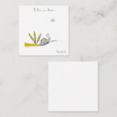 ノートカー感動的ド ノートカード (正面/裏面)