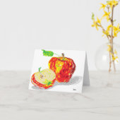 ノートカー空白のド/Apple内 カード (黄色い花)