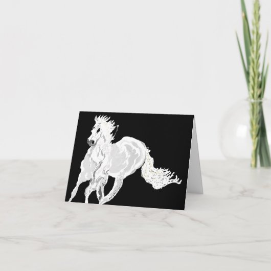 ノートカー走ドのStallion ノートカード (正面)