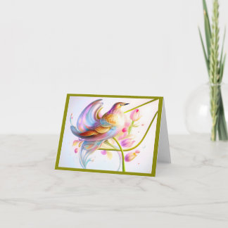 ノートカー遠くにドを飛ばす サンキューカード