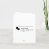 ノートカ空白のード（カタツムリ） カード (裏面)