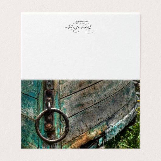 ノートカ空白のード – グリーンボート (外部フラット)