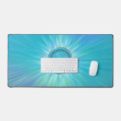 ノートクールパソコン及びマウス用デスクマット デスクマット (キーボード&マウス)