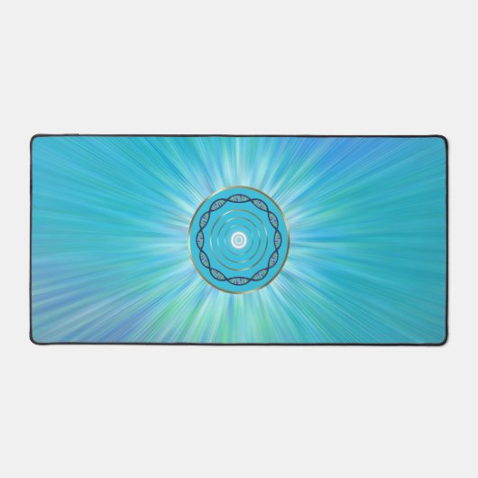 ノートクールパソコン及びマウス用デスクマット デスクマット (正面)