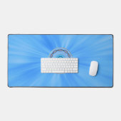 ノートクールパソコン及びマウス用デスクマット デスクマット (キーボード&マウス)