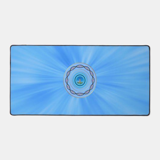 ノートクールパソコン及びマウス用デスクマット デスクマット (正面)