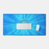 ノートクールパソコン及びマウス用デスクマット デスクマット (キーボード&マウス)