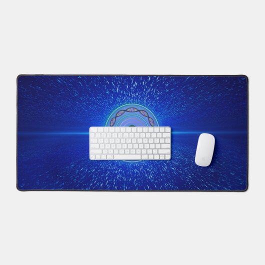 ノートクールパソコン及びマウス用デスクマット デスクマット (キーボード&マウス)