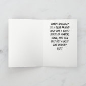 ノートシンガーの誕生日 カード (内部)