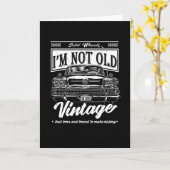 ノートジャストヴィンテージカクラシックー誕生日ギフト カード (黄色い花)