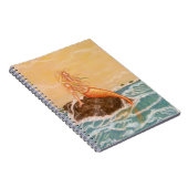 ノートジャーナルヴィンテージの人魚は日記を記録します ノートブック (右側)