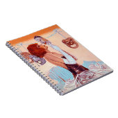 ノートジャーナル喜劇の悲劇は戯曲日記を覆います ノートブック (右側)