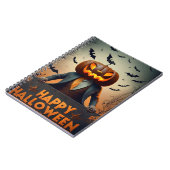 ノートハッピーハローウィンカボチャ ノートブック (左側)