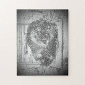 ノートパソコンで猫が昼寝したり、自分で自分を作る ジグソーパズル (縦)