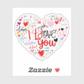 ノートパソコンに可愛いシール/ラブシール シール (シート)