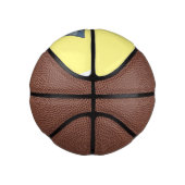 ノートパソコンの漫画イラストレーション ミニバスケットボール (右)