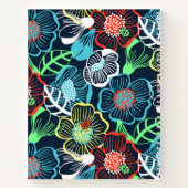 ノートパソコンの花のパワー ノートブック (裏面)