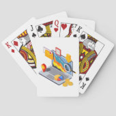 ノートパソコンコンピューティング トランプ (裏面)