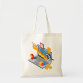 ノートパソコンコンピューティング トートバッグ (正面)