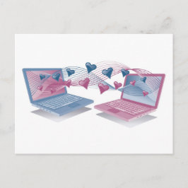 ノートパソコンラブカード ポストカード