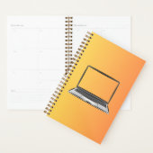 ノートパソコンロゴ付きプランナー プランナー手帳 (ディスプレー)