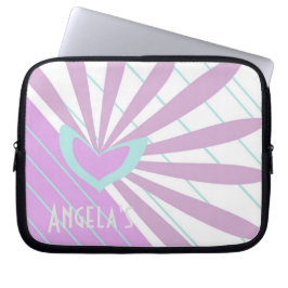 ノートパソコン用パウチ(ハート付) ラップトップスリーブ