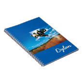 ノートパソコン – オートバイおよび名前をカスタムする ノートブック (右側)