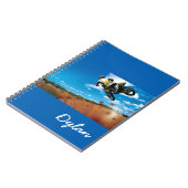 ノートパソコン – オートバイおよび名前をカスタムする ノートブック (左側)