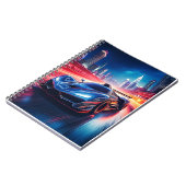 ノートパソコン – スポーツカー ノートブック (左側)