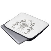 ノートパッもしトケースが見つかった ラップトップスリーブ (正面下部)