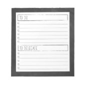 ノートパッドを委任するには ノートパッド (正面)