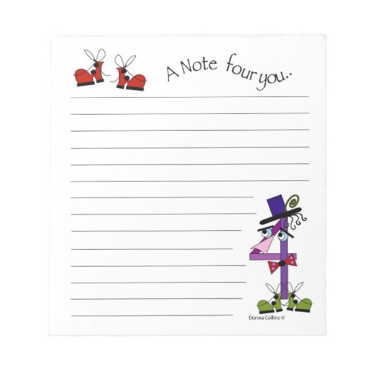 ノートパッド番号4 ノートパッド (正面)