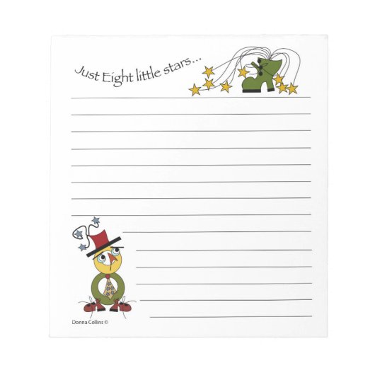 ノートパッド番号8 ノートパッド (正面)