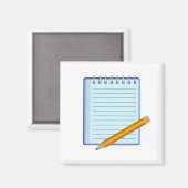 ノートパッド マグネット (正面/裏面)