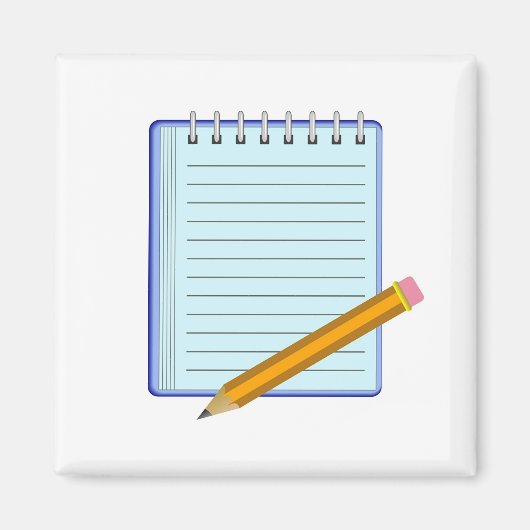 ノートパッド マグネット (正面)